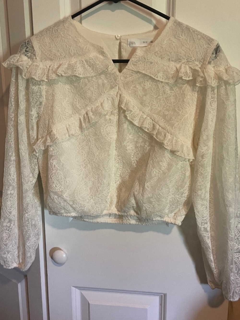 Zara lace blouse